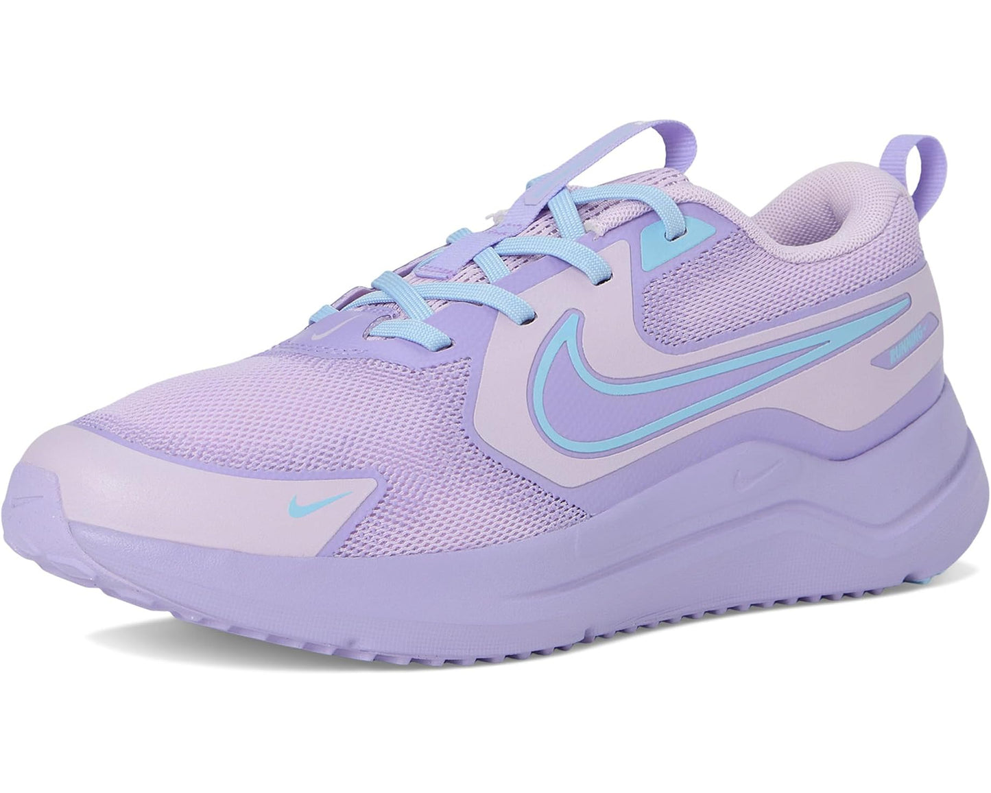 Nike Cosmic Runner (Big Kids) - Doll / Hydrangeas / Celestine Blue / White